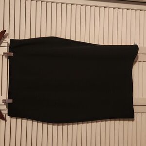 Large Black Pencil Skirt